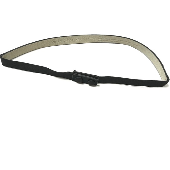 White House Black Market Womens Belt Elastic Back S Work Career Casual New - Picture 5 of 6